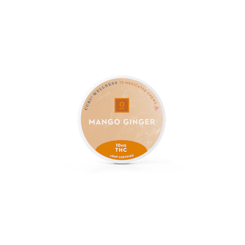 Curio 10mg Mango Ginger Chews 0.1g/100mg